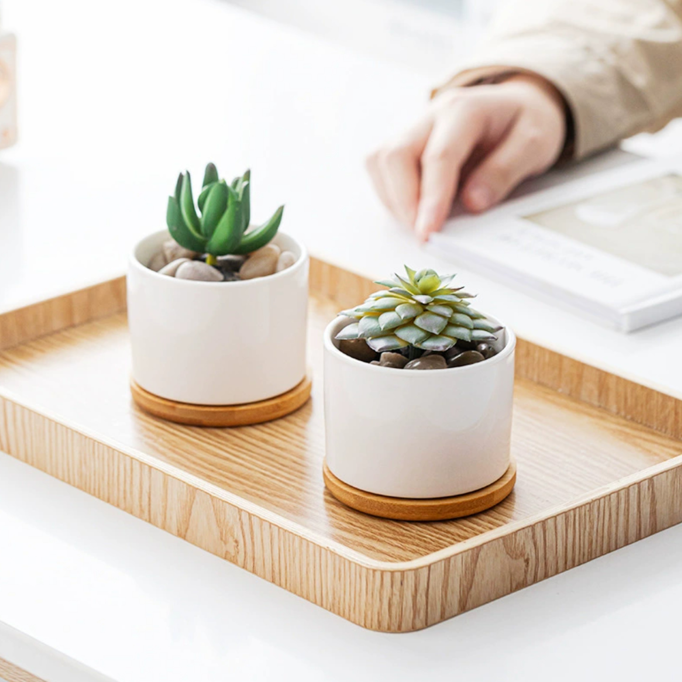 Mini Ceramic Flower Pot 2