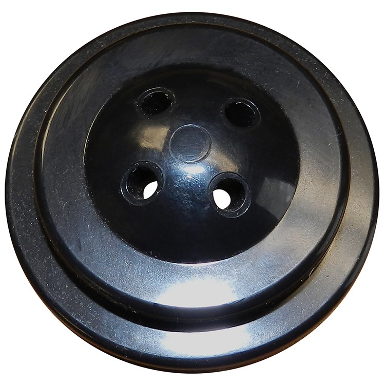 4 Hole Black Plastic Flag Base for 4" x 6" Stick Flags with 10" Staffs 2