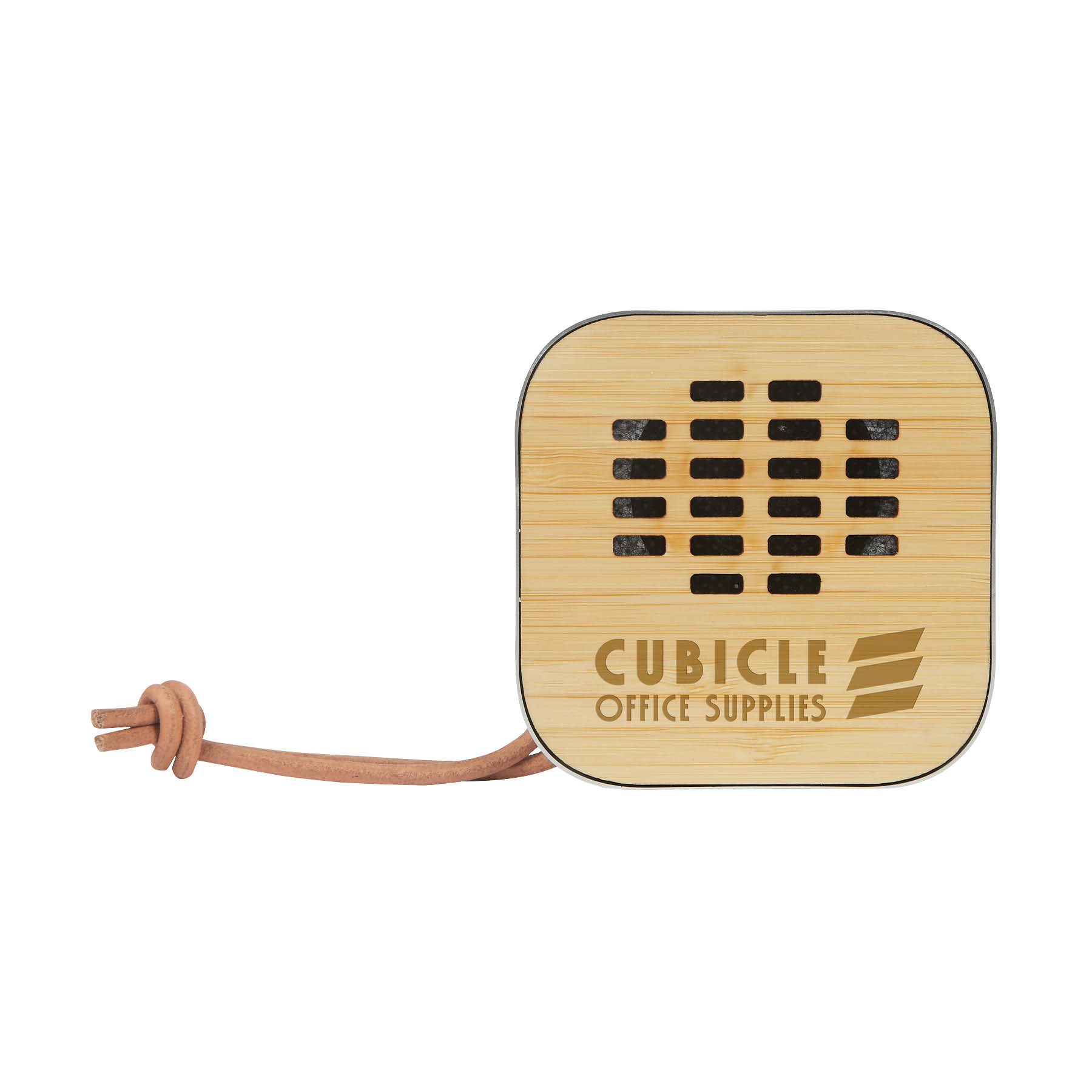 Asher 3W Recycled Aluminum / Bamboo Wireless Speaker 5