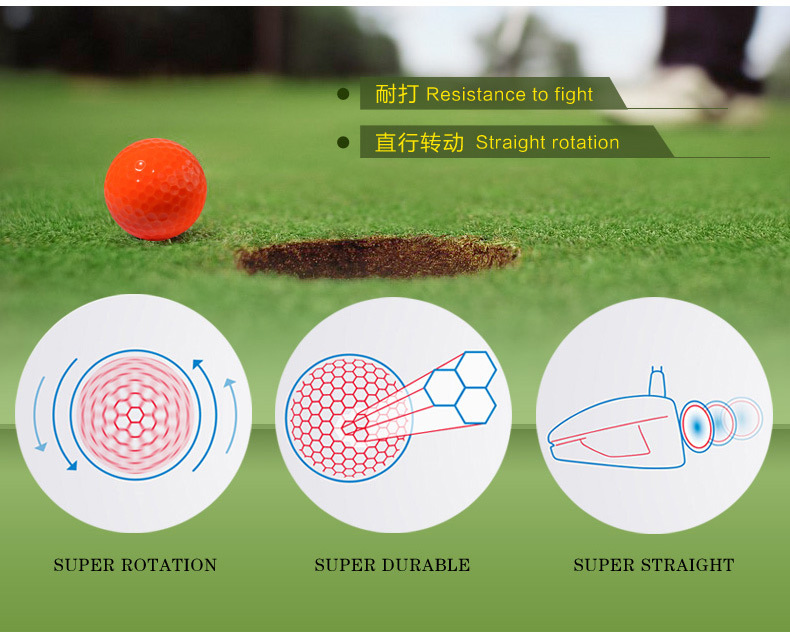2-Layer Golf Training Ball Gift Ball 5