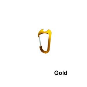 Lightweight Aluminum 8# Flat Carabiner 25