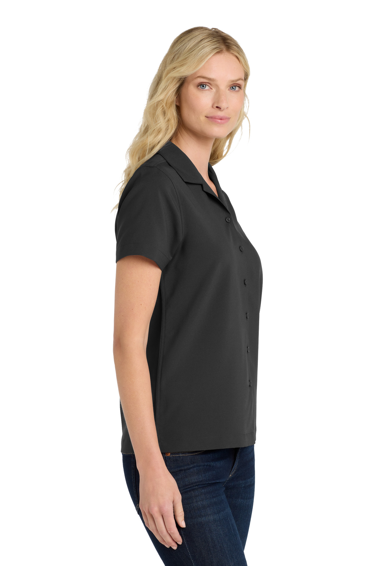 Port Authority Women's Short Sleeve Performance Staff Shirt LW400 21