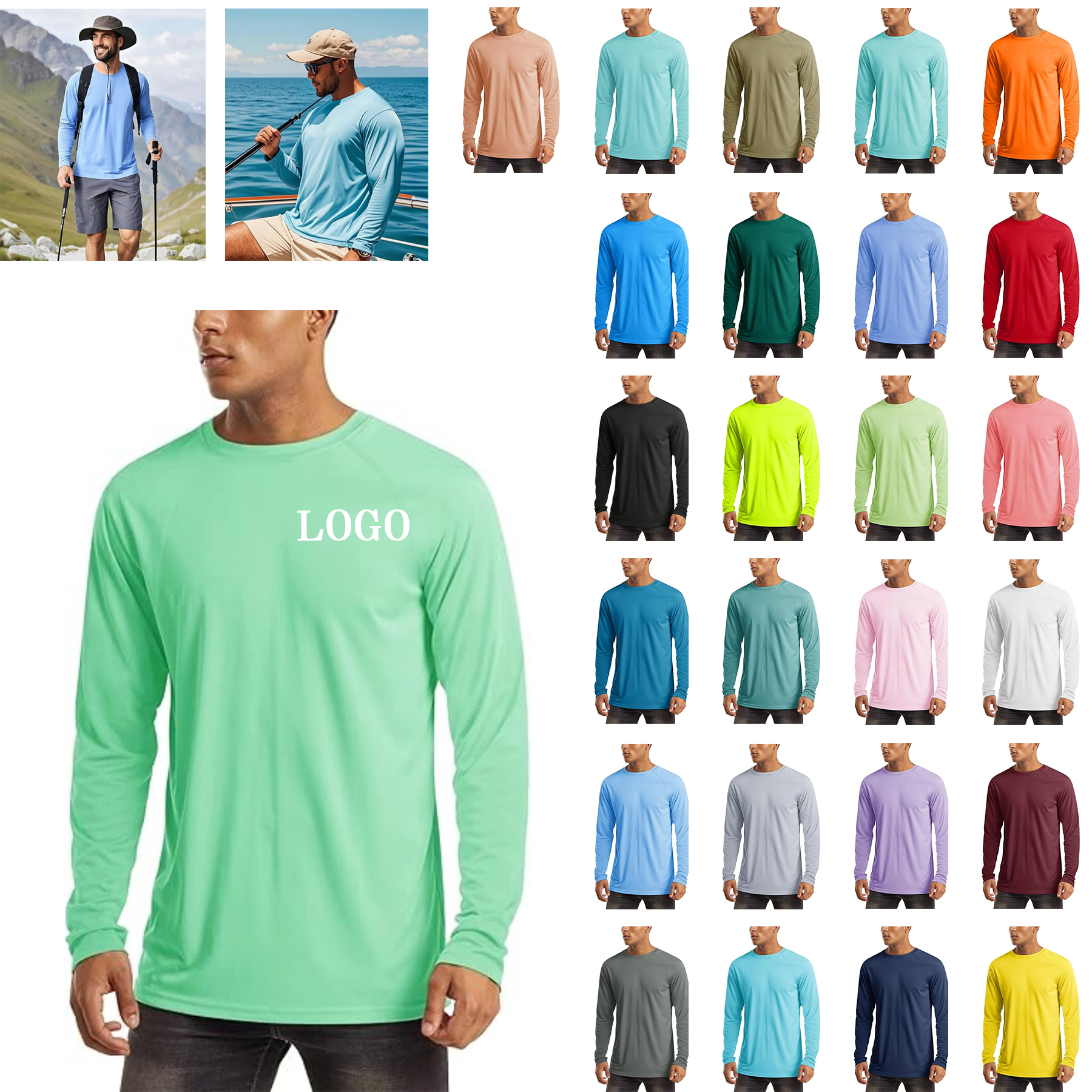 Men's UPF 50 Long Sleeve Shirt 2