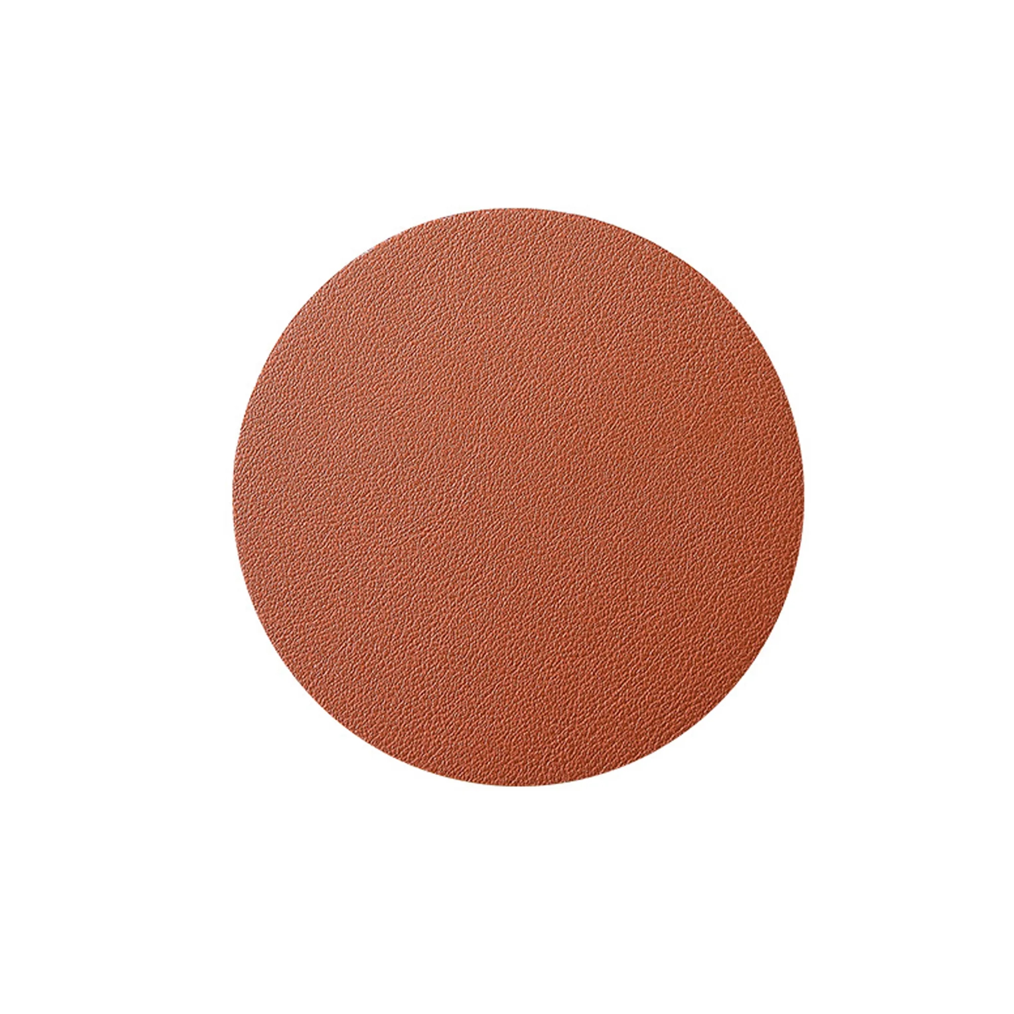 PU Leather Insulated Round Coasters  MOQ50pcs 6
