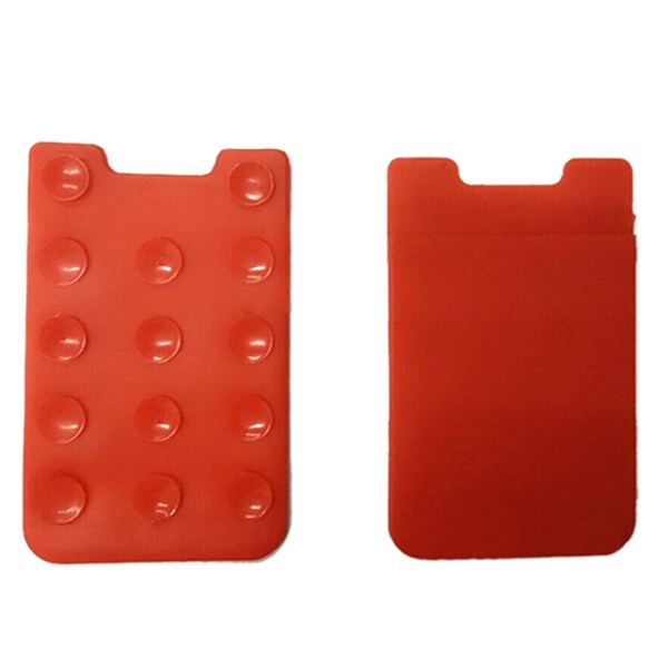 Silicone Wallets with suction cups 2
