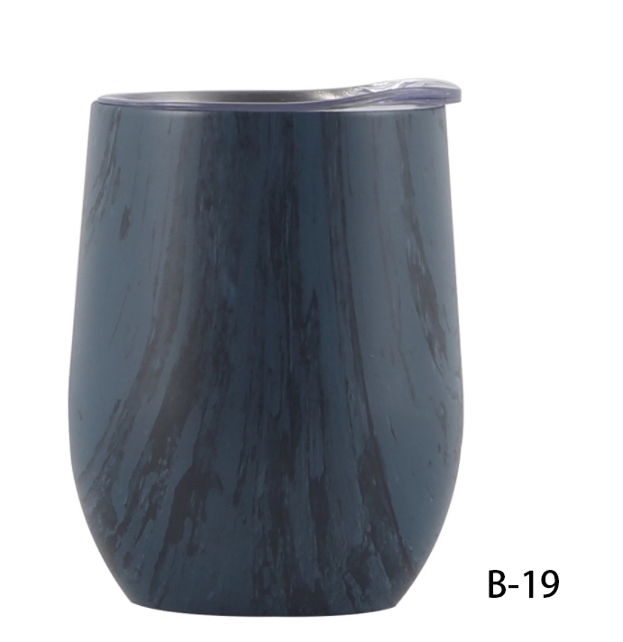 12 OZ U shape Stemless Thermos cup 8