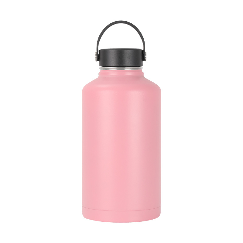 64 Oz. Double Wall Stainless Steel Bottle, custom water bottle with logo imprint 3