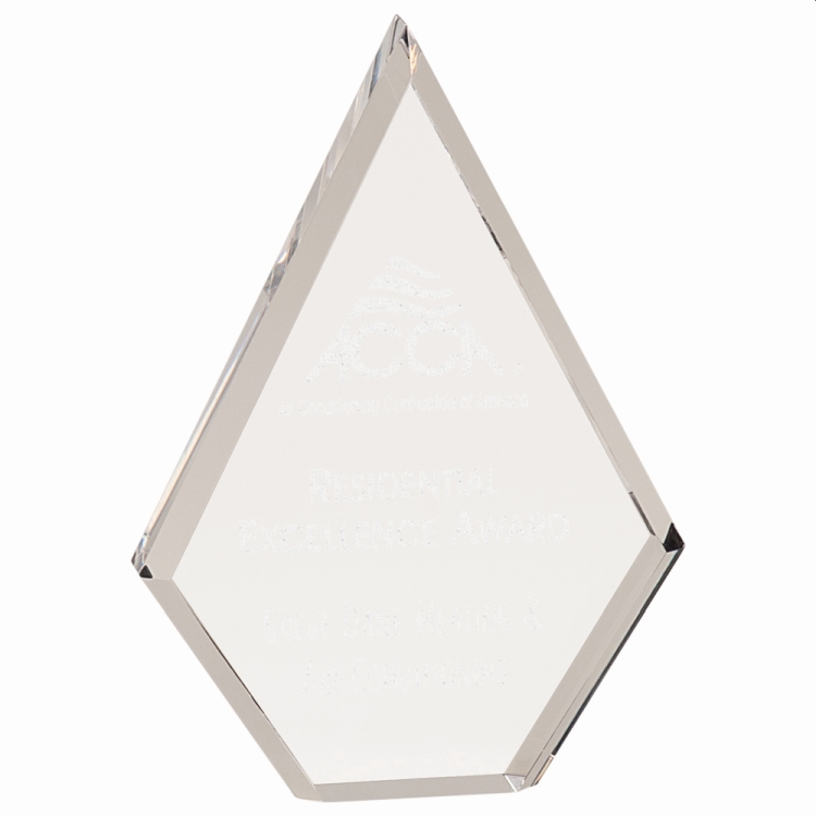 Regis Diamond Acrylic Award 2