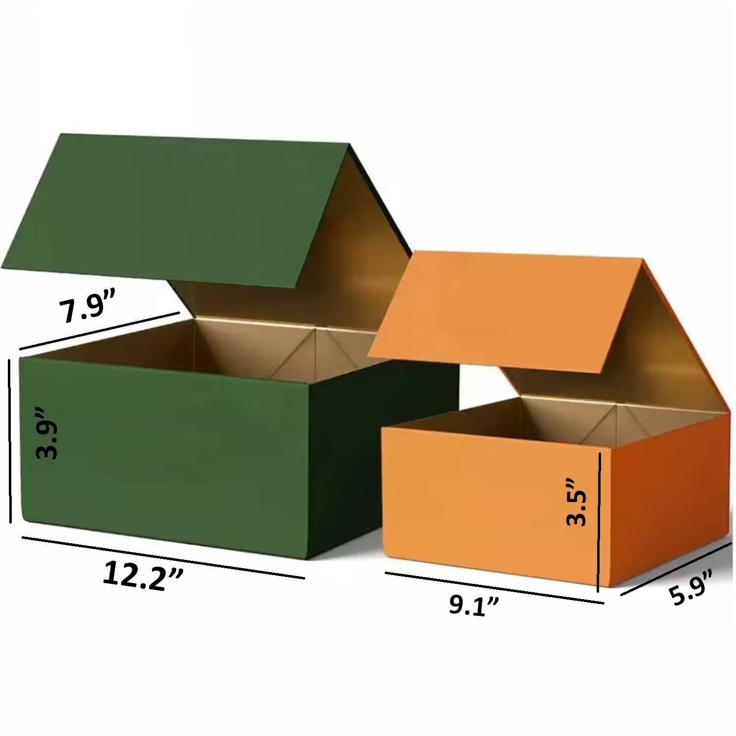 Custom flip folding packaging gift box 2
