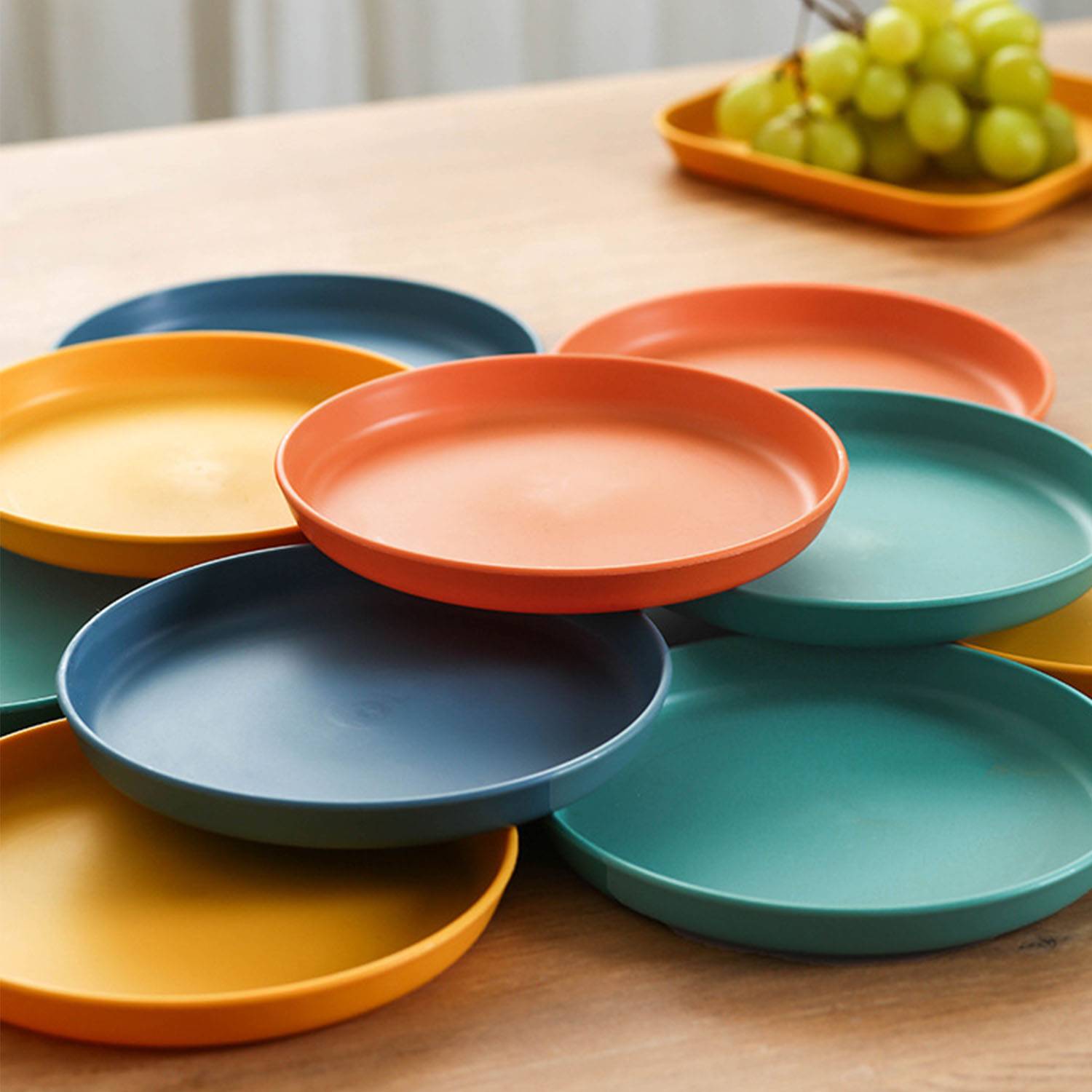 Snack cake small plate dining table garbage tray 5