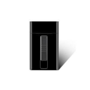 Slim Metal Cigarette Case With Built In USB Rechargeable Lighter 17