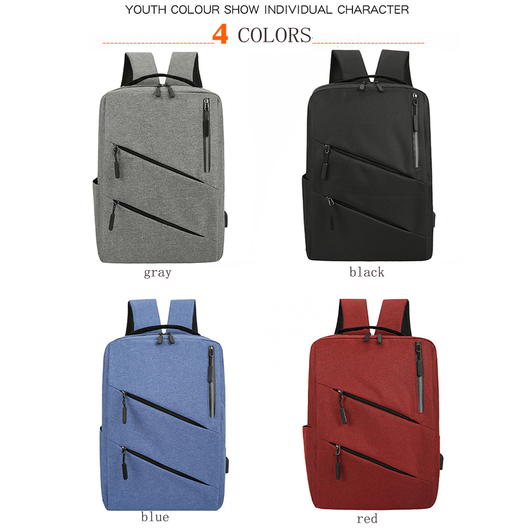 3-in-1 Business Laptop Backpack Set 4