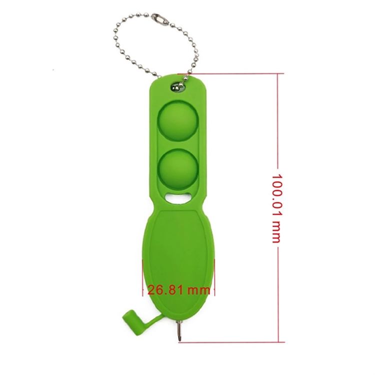 Push-Pop Fidget Pen Keychain 2
