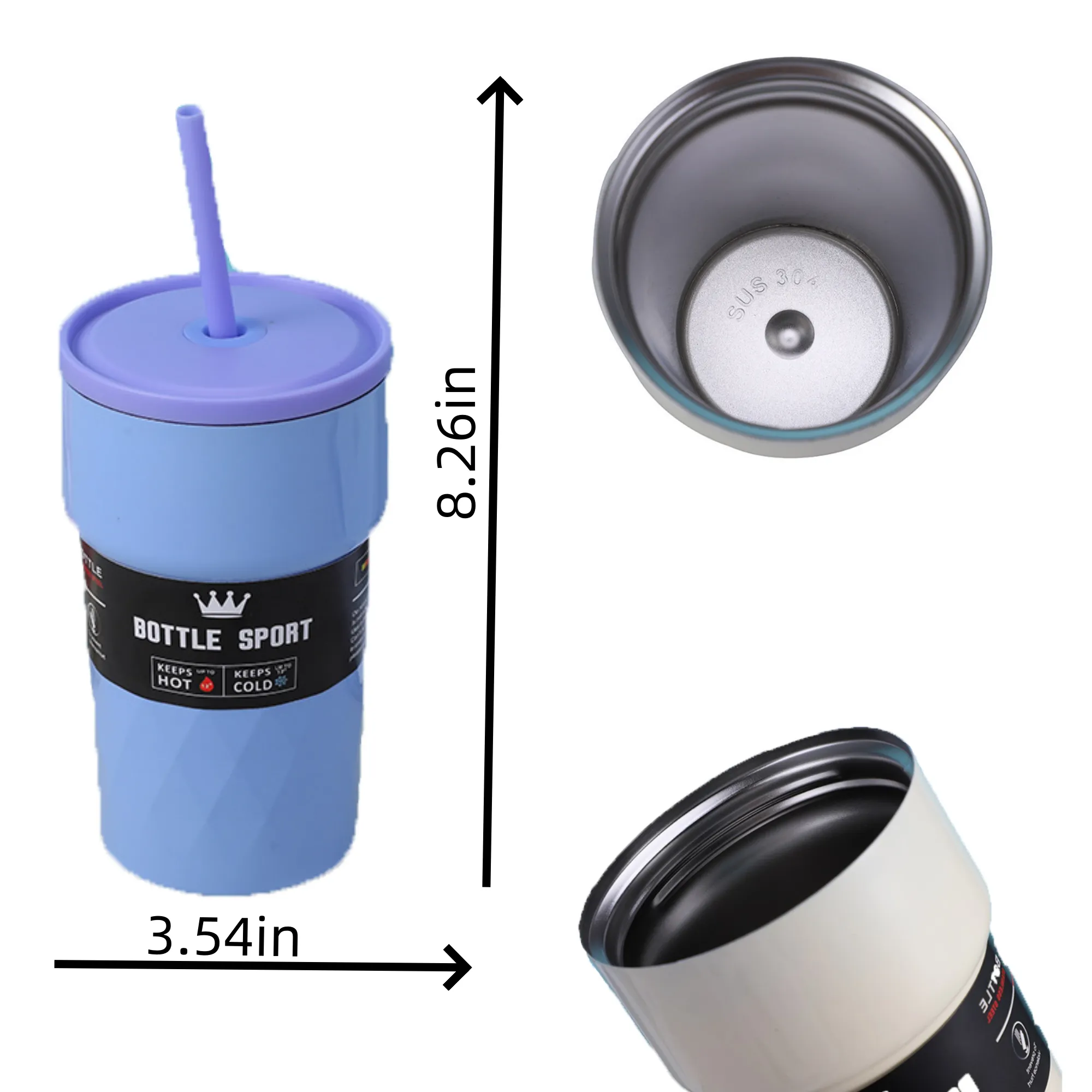 Customized stainless steel insulated coffee cup 5