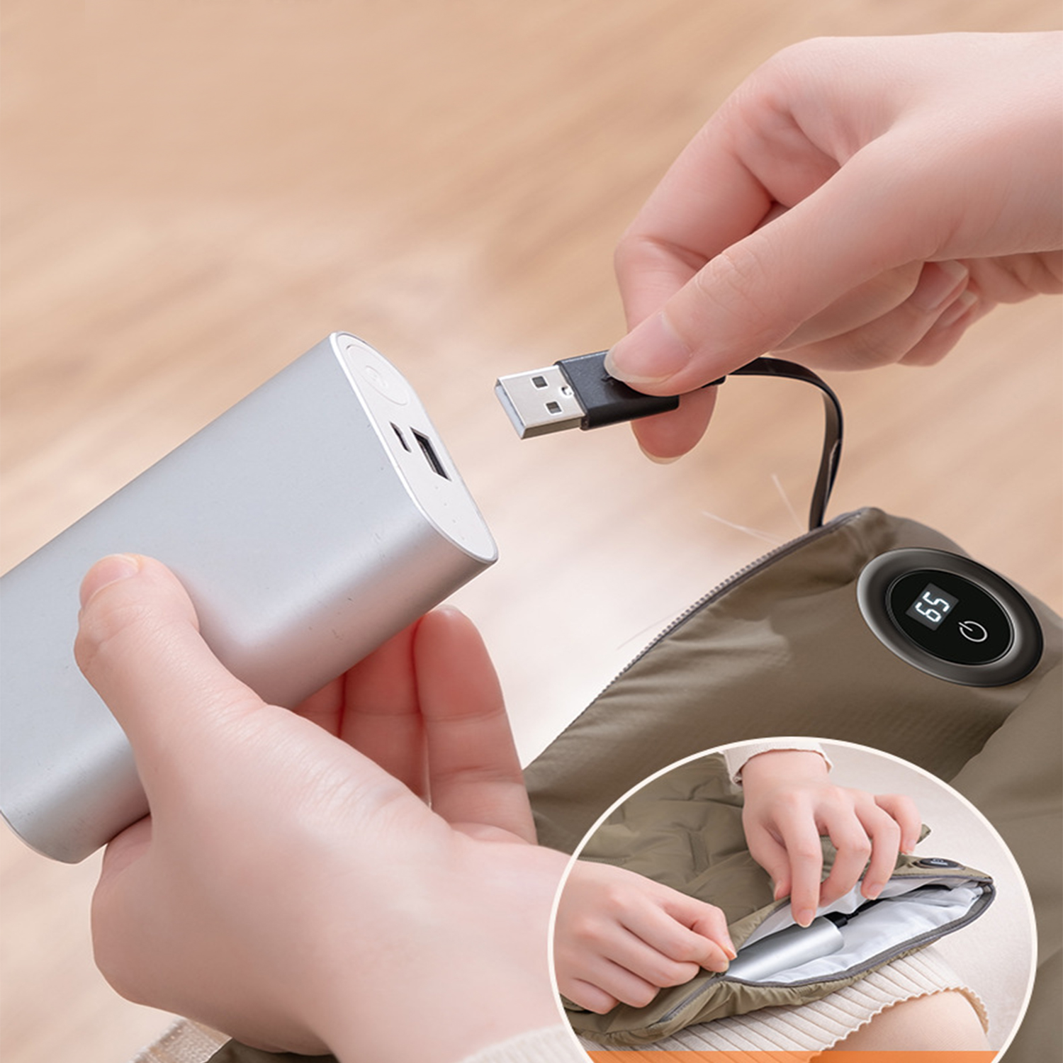 Multifunctional Electric Hand Warmer Pouch 10