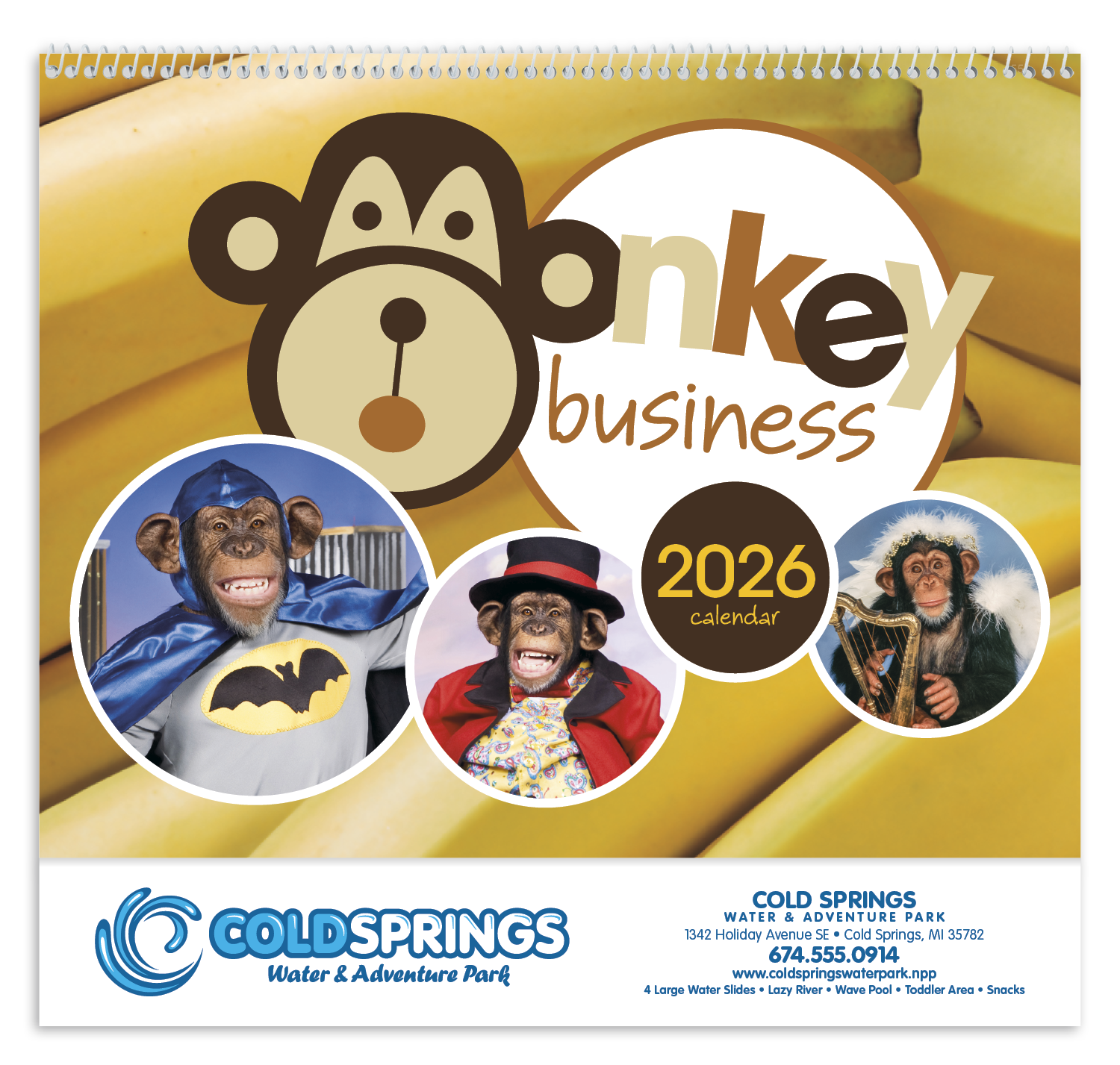 Triumph® Calendars Monkey Business Calendar 32