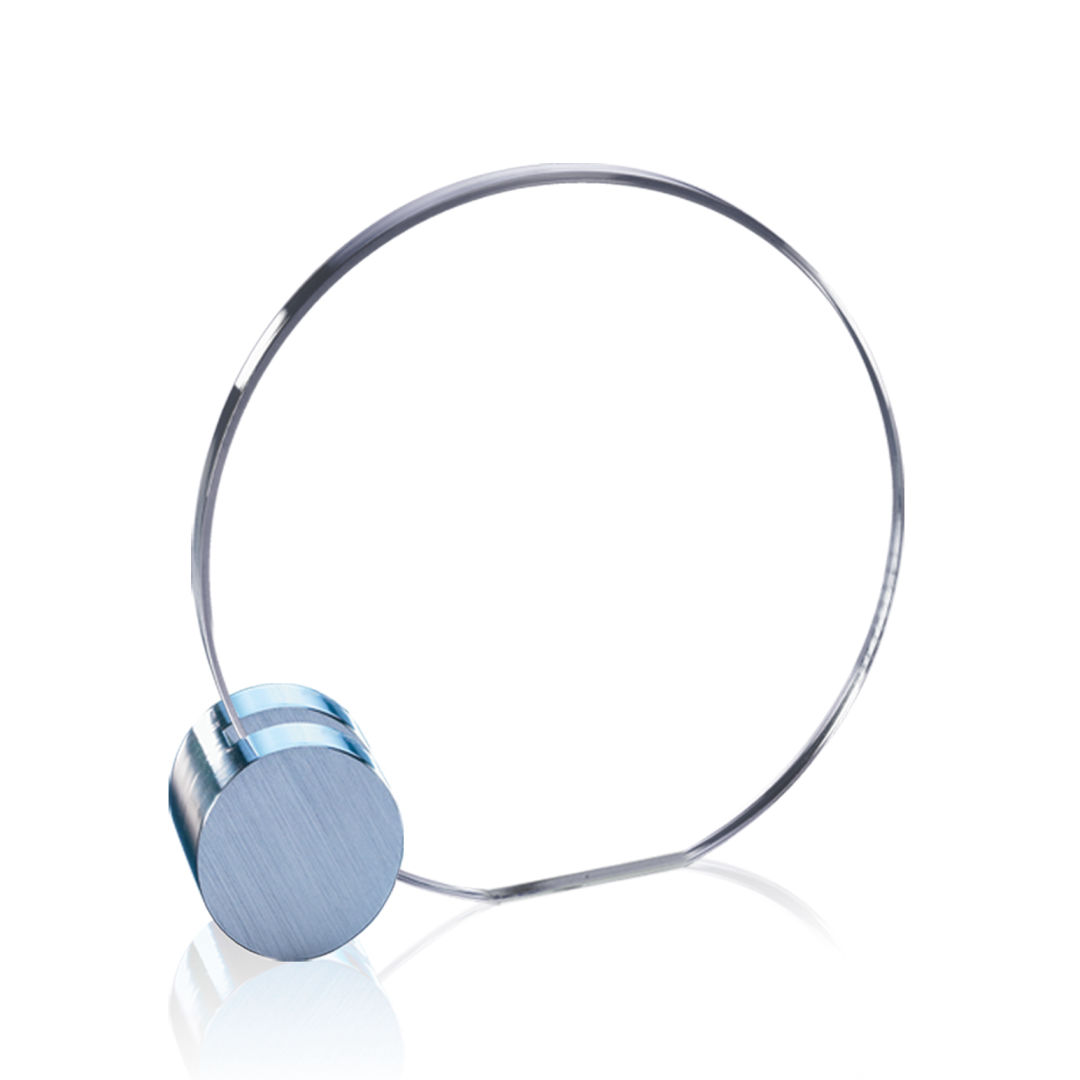 Verdunn VividPrint™ Award - Starfire/Silver Circle 10