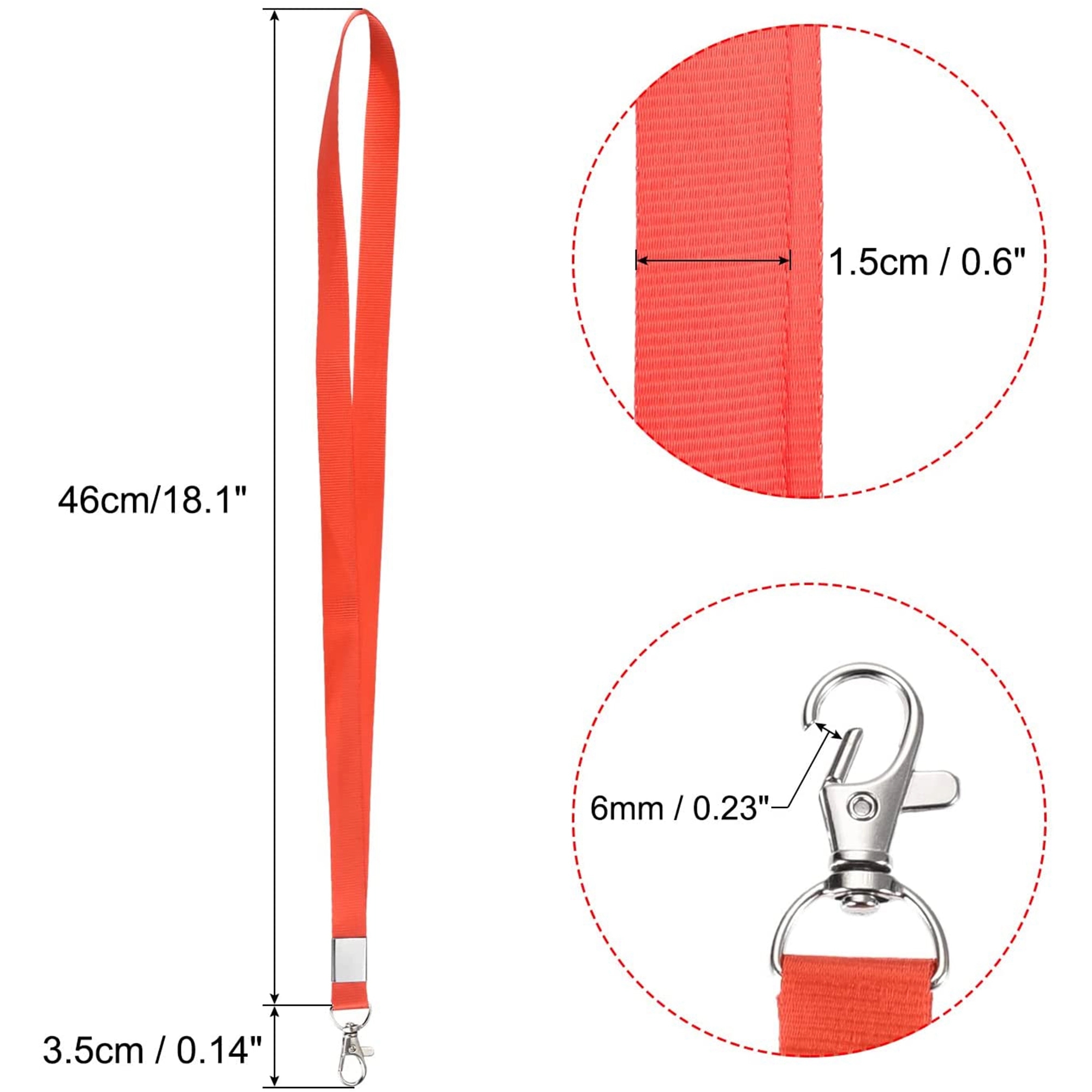 3/4" Full Color Polyester Lanyard 2