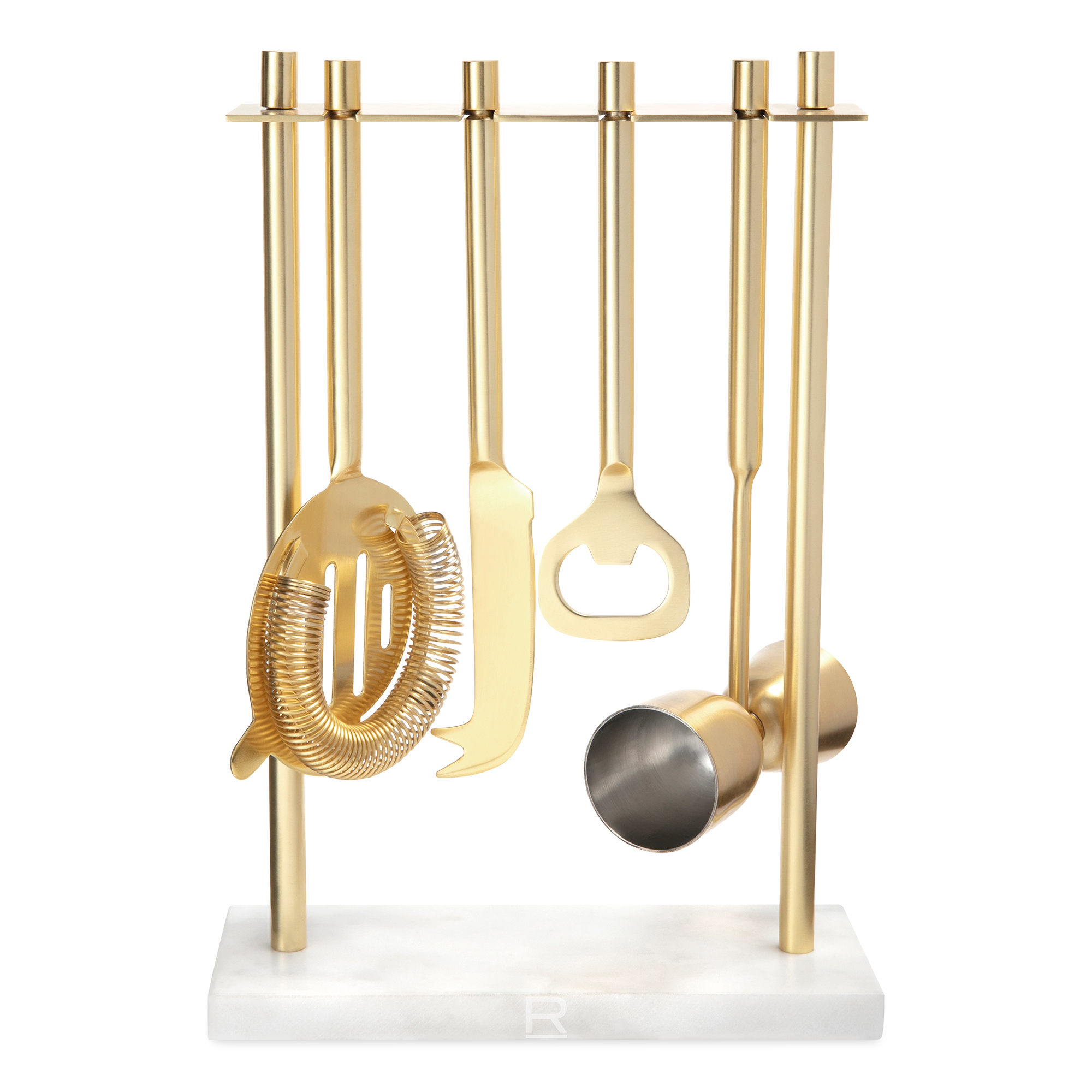 Be Home® Luxe Hanging Bar Tool Set 6