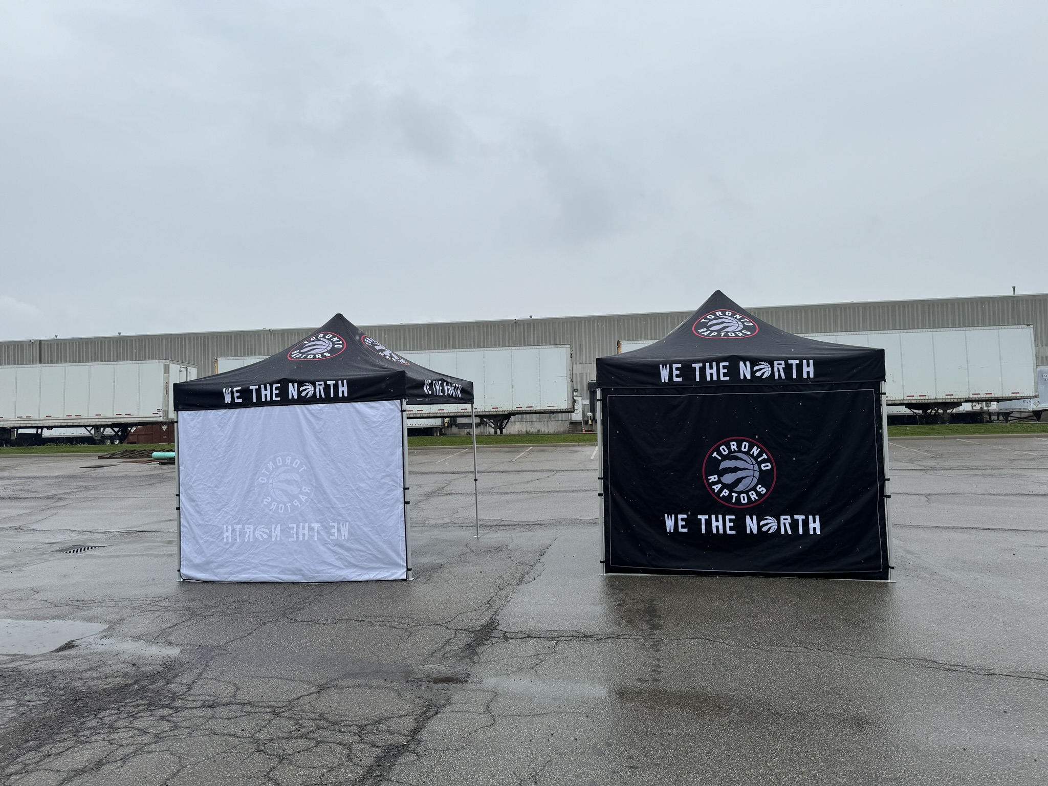 24 Hr Express Ship - Full Back Wall for 10x10 Tent Kit, Sublimated, Double Sided Print 6