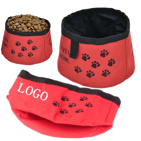 Foldable Dog Bowl 1