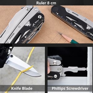 Versatile Multi Functional Scissors And Pliers Tool Kit With Wine Opener 27