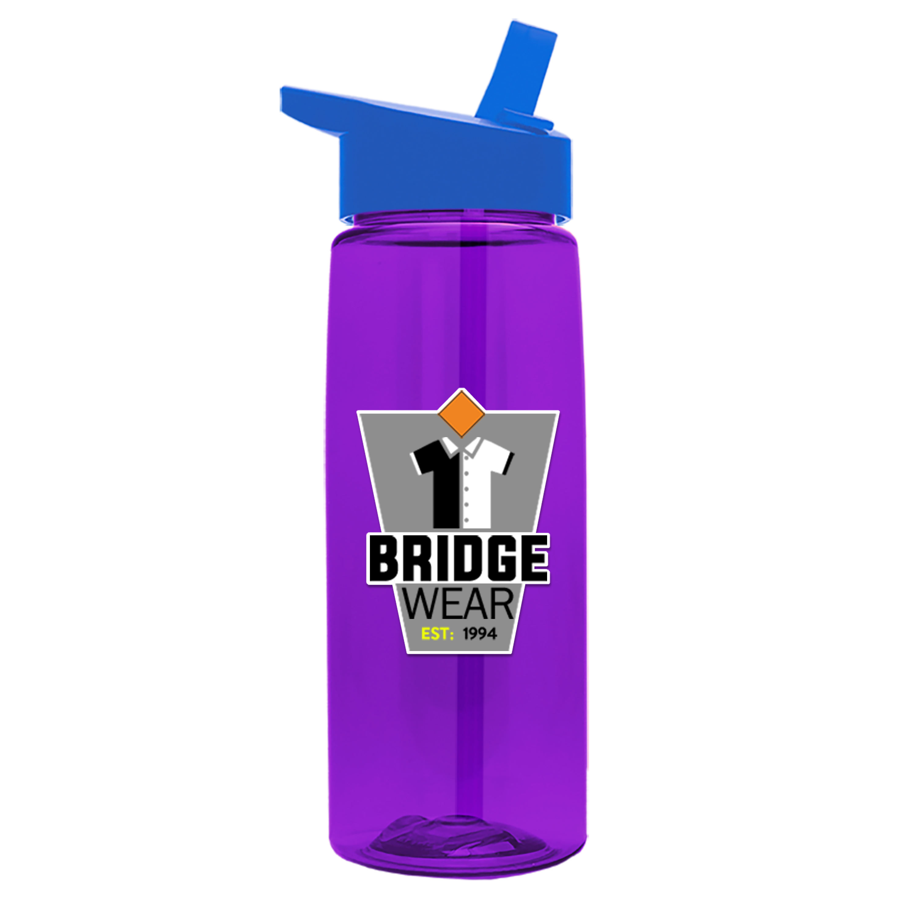 Garyline® Flair Tritan® Bottle with Flip-Straw Lid - 26 oz. 715