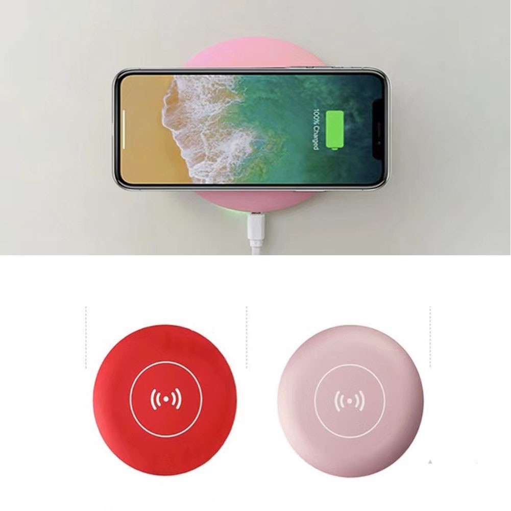 2-In-1 Led Makeup Mirror And Wireless Mobile Phone Charger 2