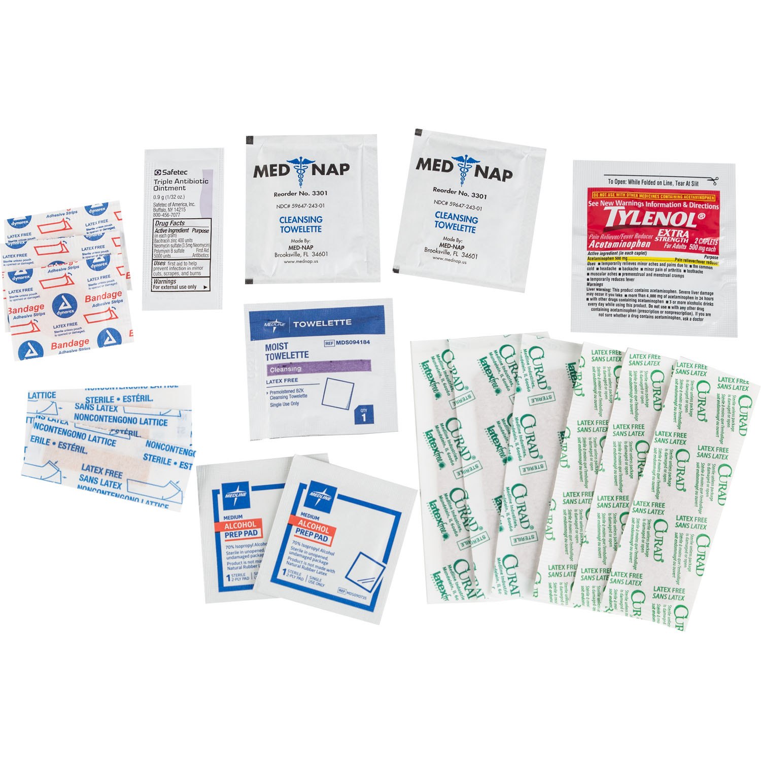 Deluxe First Aid Kit in a Plastic Container 4