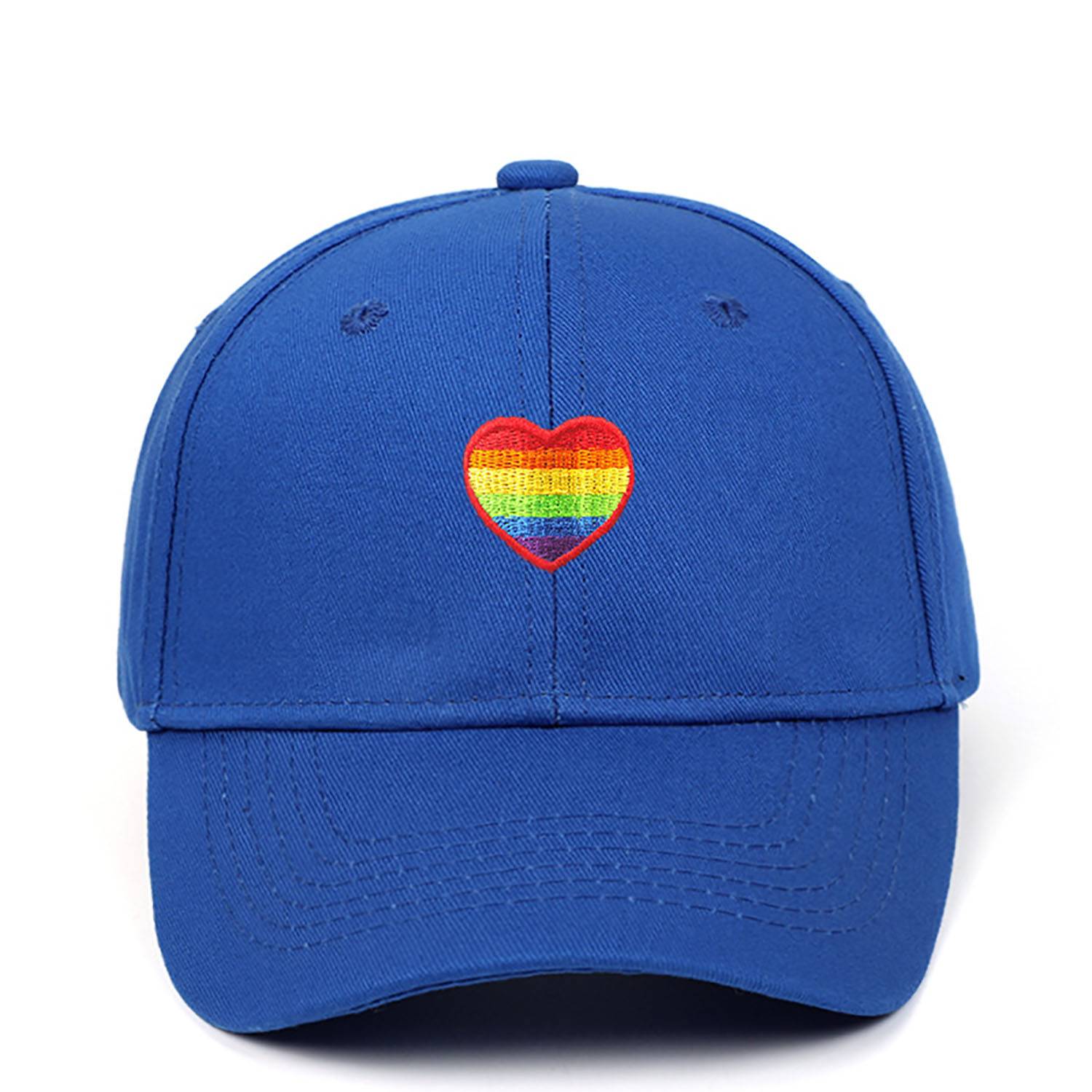 Rainbow Love Embroidered Baseball Cap 12