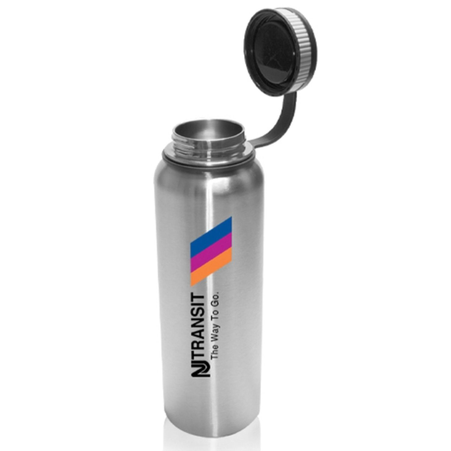 41 oz. BPA free Vacuum Sports Water Bottles w/ Tethered Lid 2