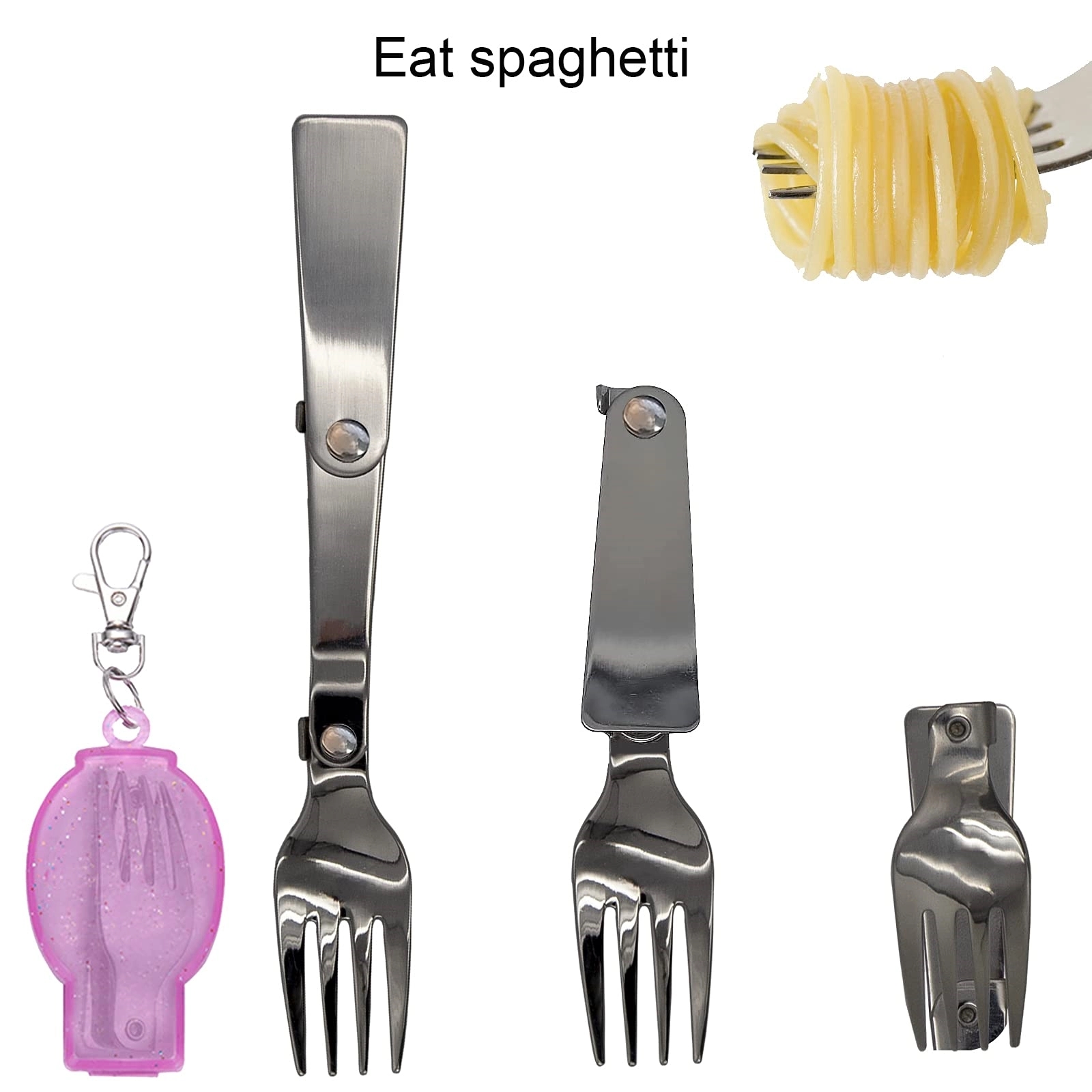 Foldable Fork And Spoon Set 8