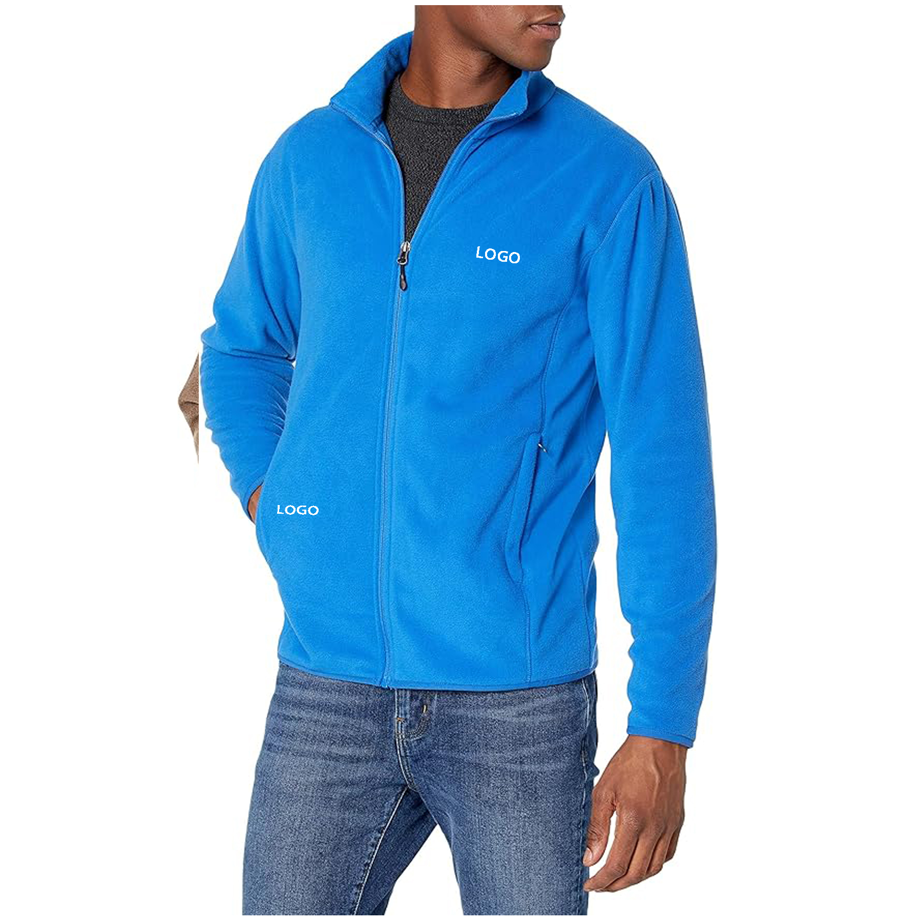 Men's Full Zip Fleece Jacket 2