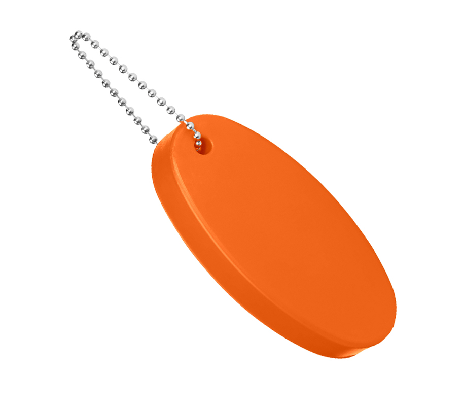 Oval Floater Foam Keychain 5