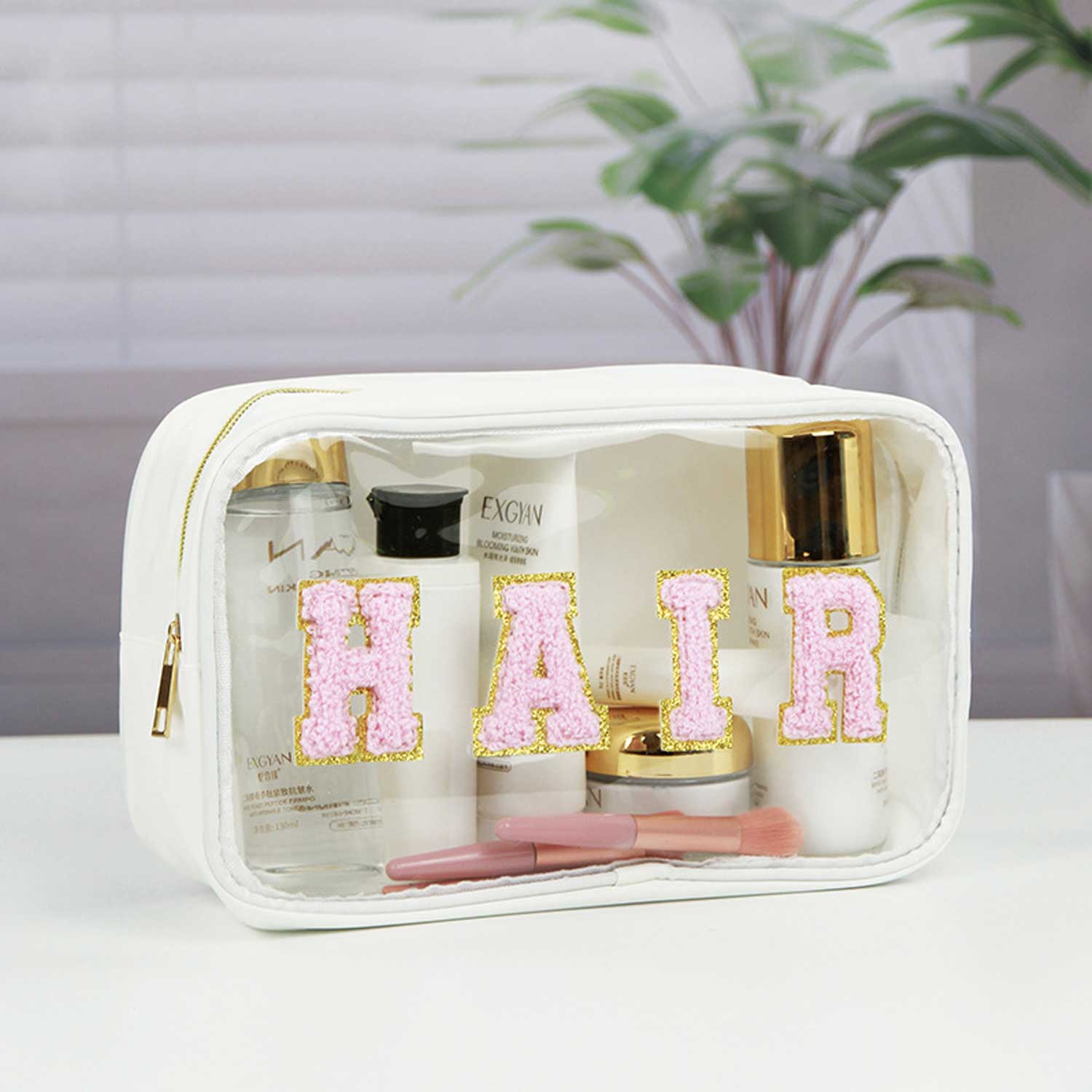 Custom Transparent Cosmetic Case - Leakproof Shower Bag 17