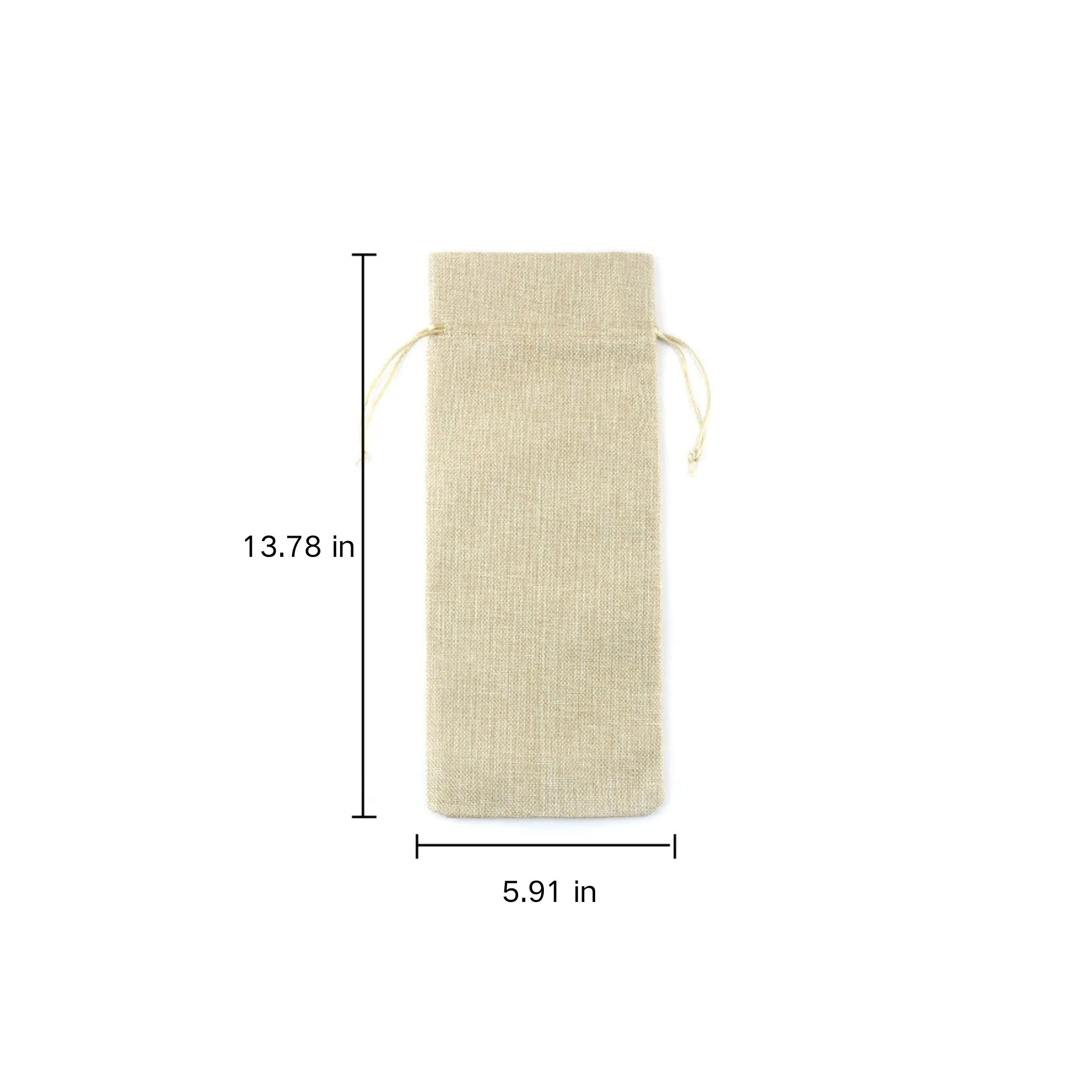 Drawstring Rag Wine Packaging Bag 3