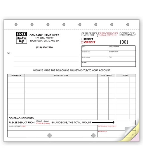 Debit And Credit Memos 2