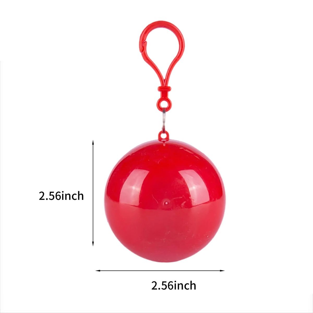 2.5 Inch Polyethylene Raincoat Ball for Emergencies 7