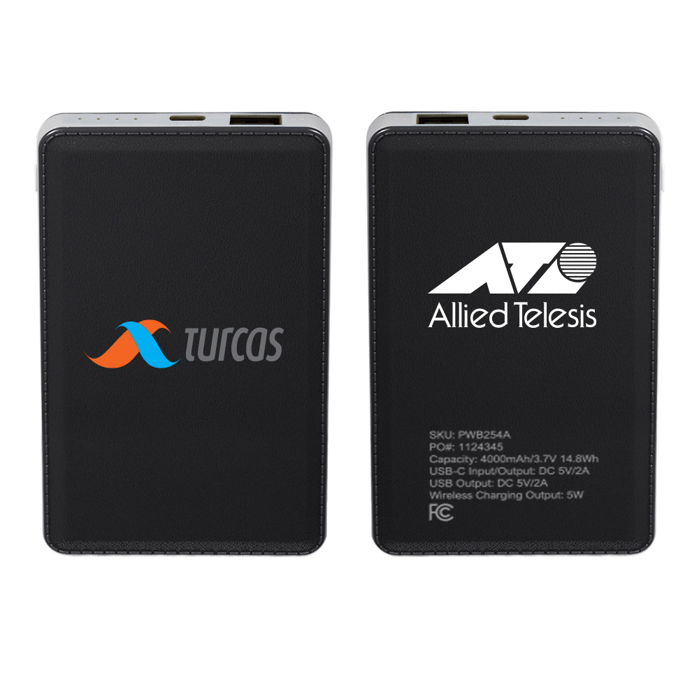 4000mAh Wireless Power Bank 4000mAh with Type C 4