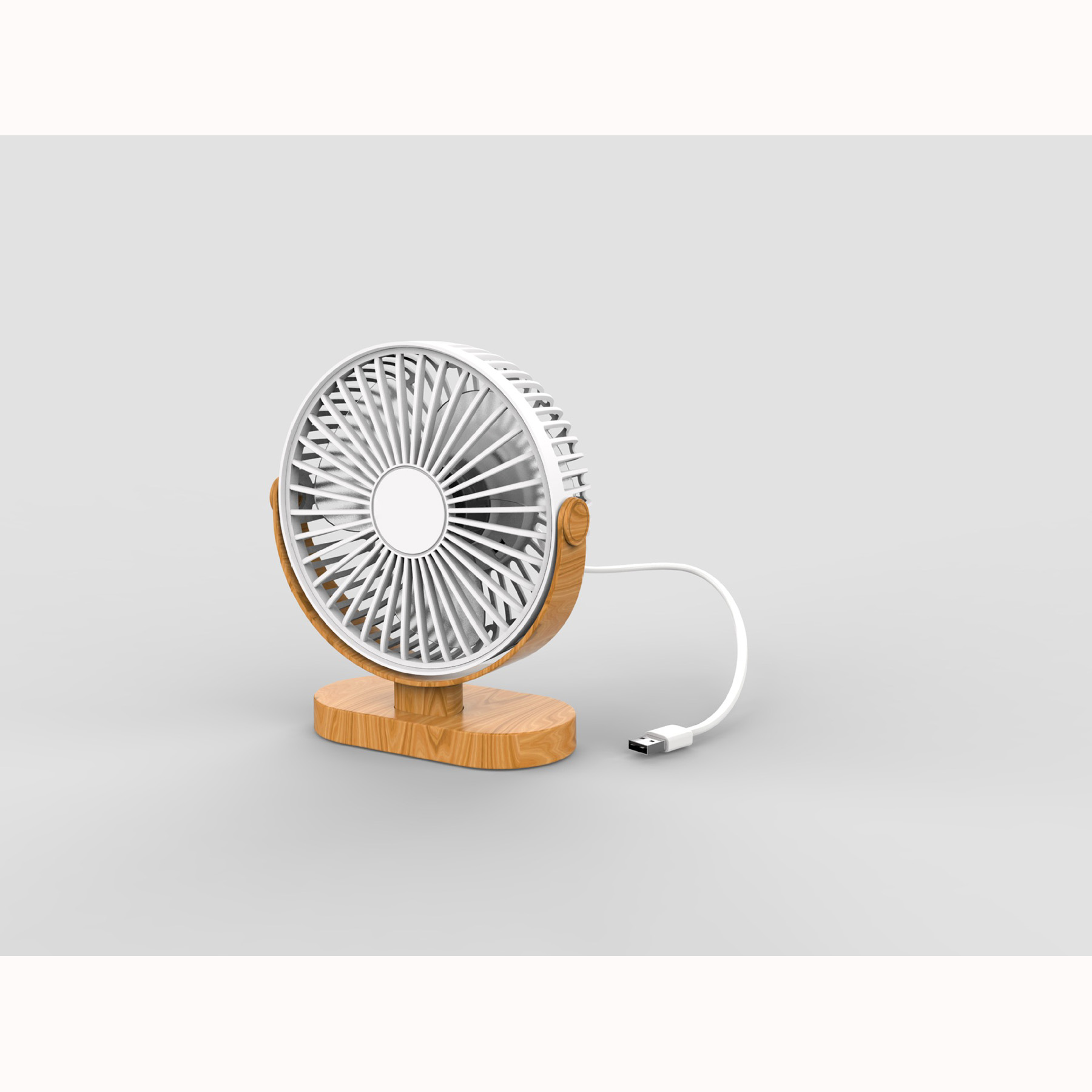 USB Desk Small Quiet Fan 12