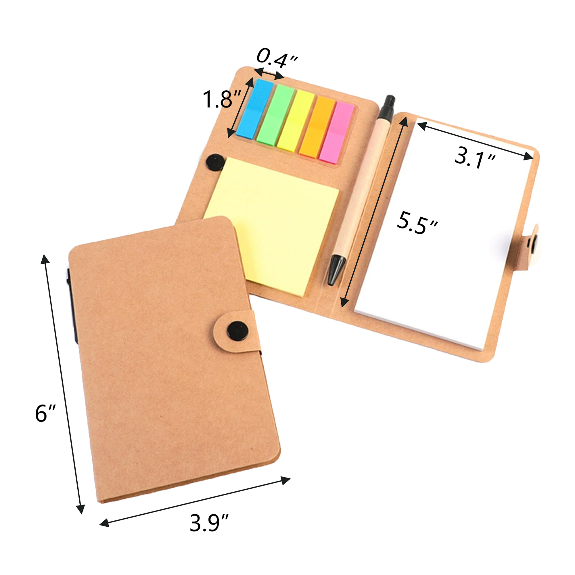 Recycled Notebook with Pen 3