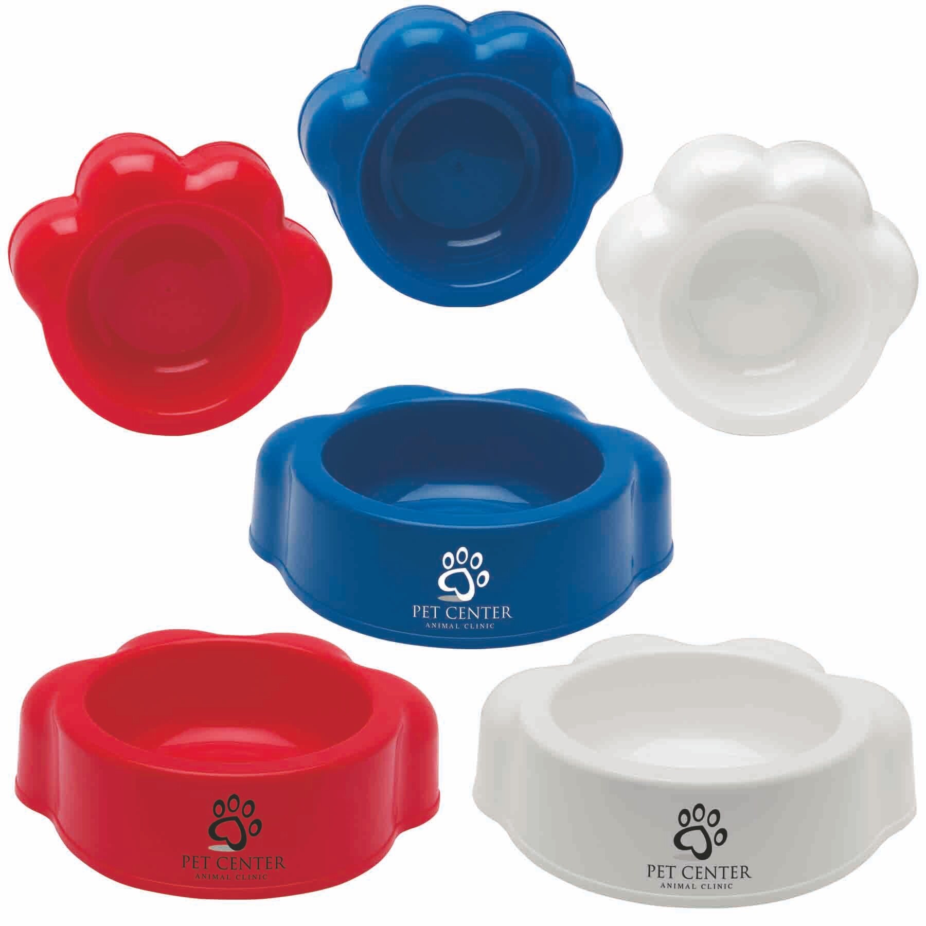Paw Shaped Pet Bowl 1