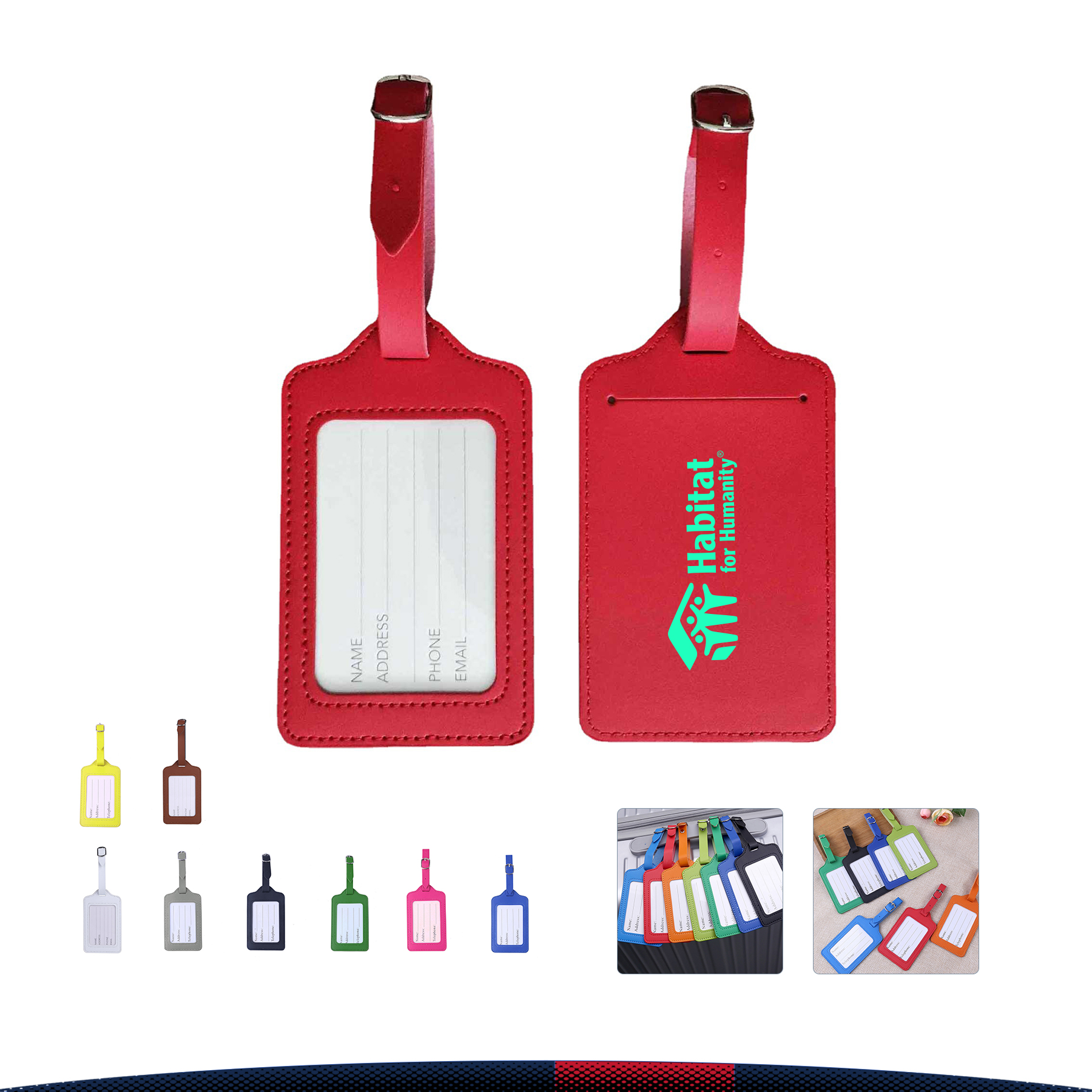 PU Luggage Tag 4