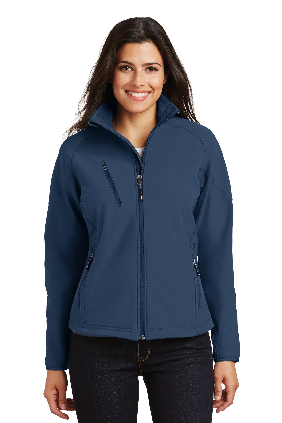 Port Authority Women's Textured Soft Shell Jacket. L705 25