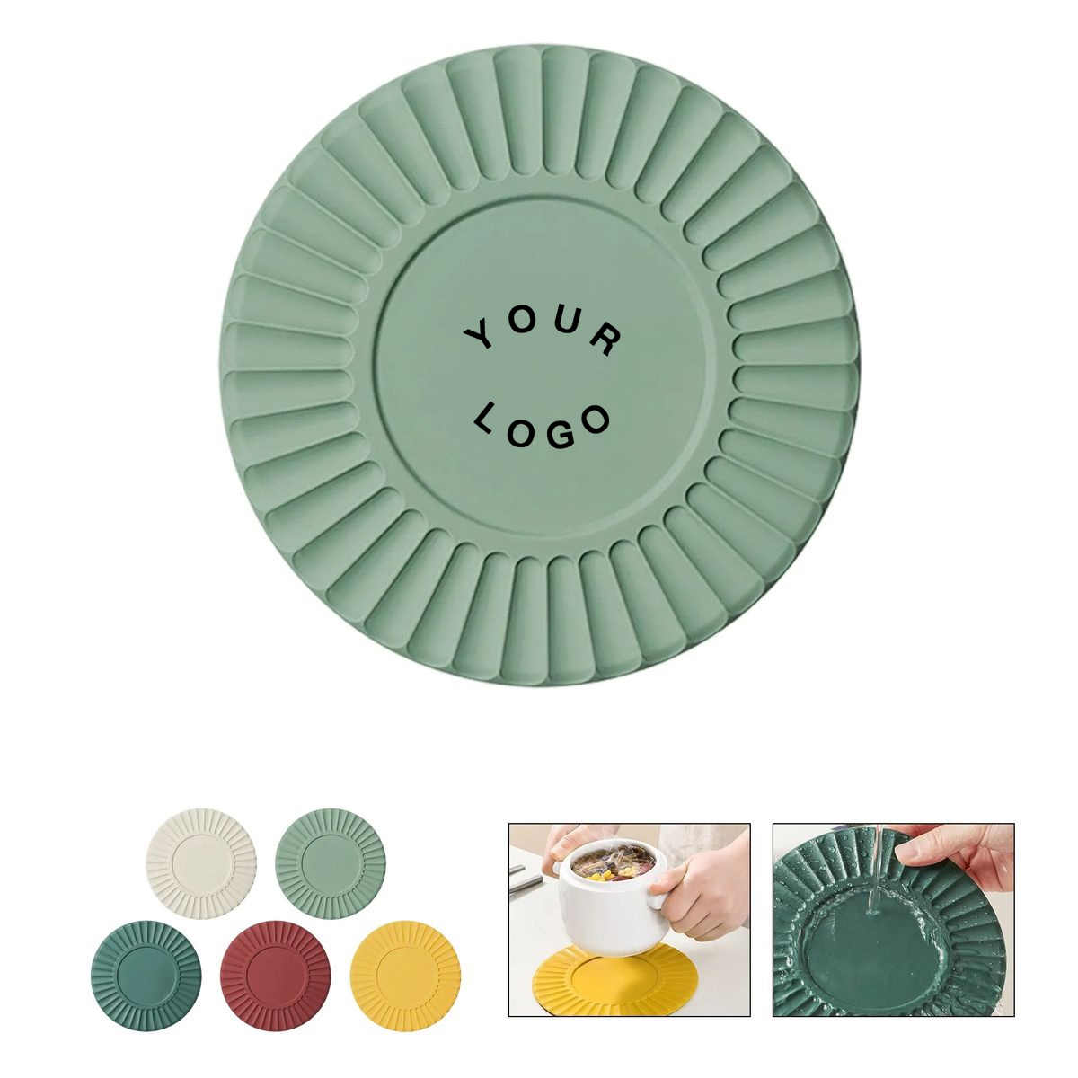 Silicone Heat Resistant Coaster for Hot Drinks 2