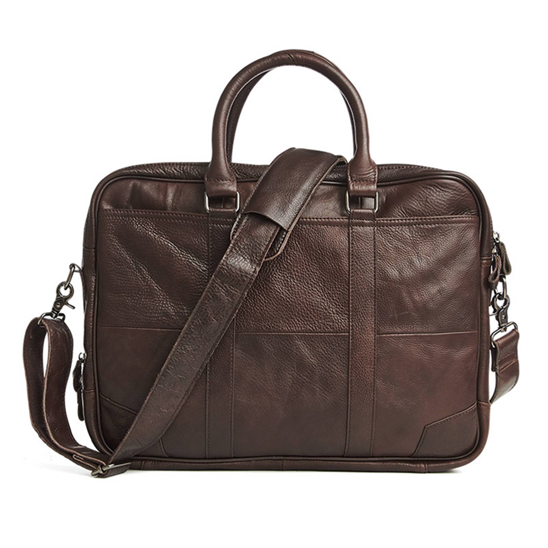 Men's Leather Messenger Bag 2