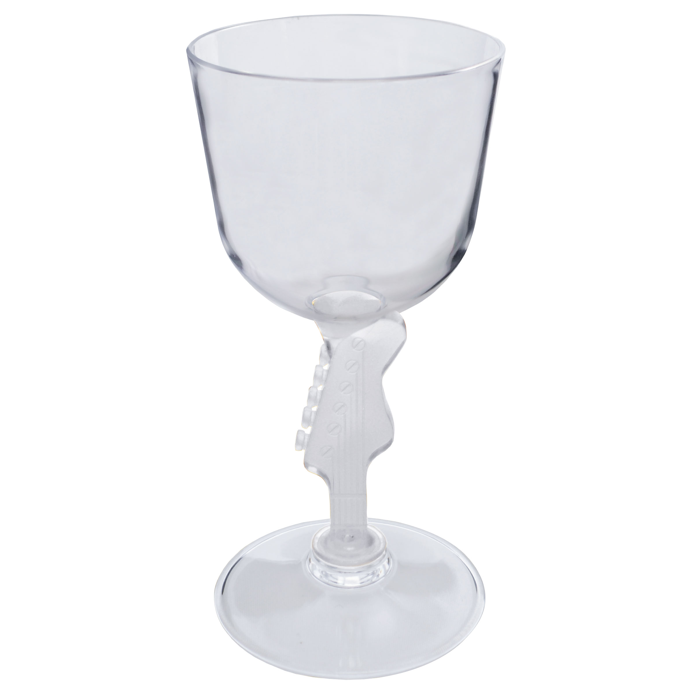7oz Novelty Stem Plastic Wine Glass