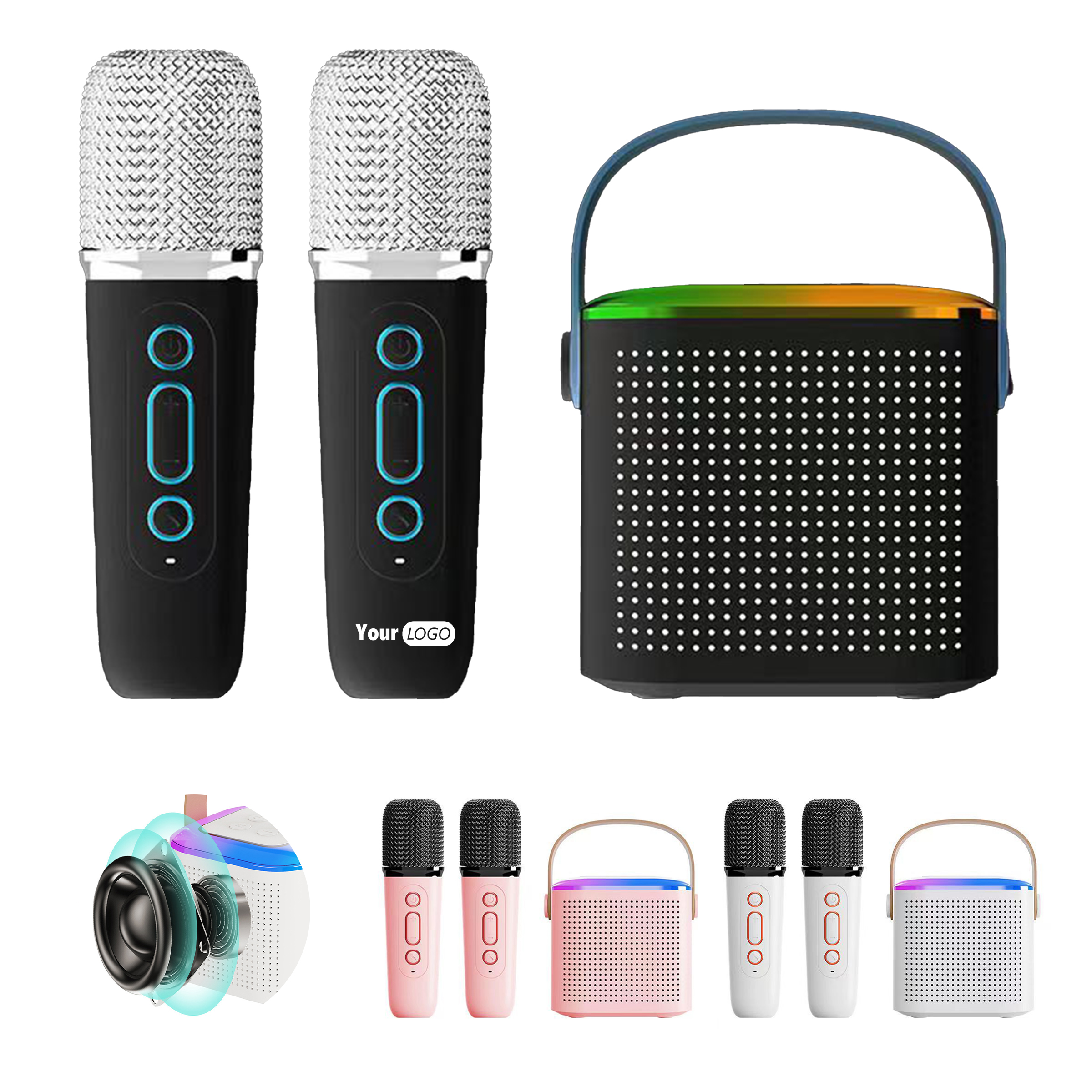 Abs Integrated Wireless Speaker With Audio And Microphone 2