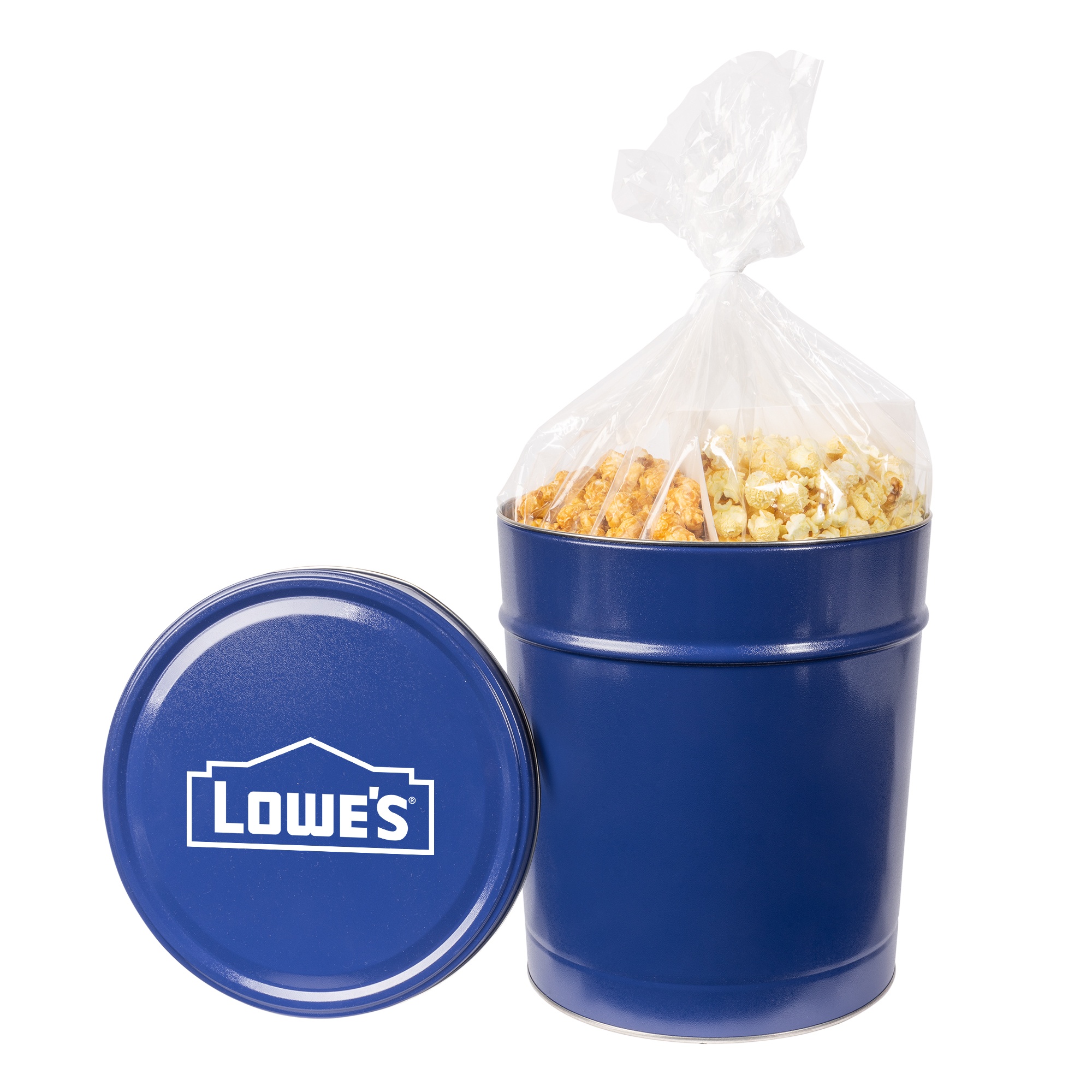 Three and a Half Gallon Popcorn Tin - Trio Popcorn 1