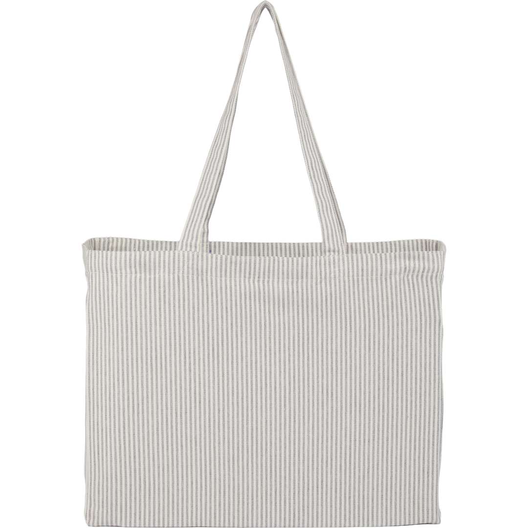 Striped Pacific Recycled Cotton Shopper Tote 42